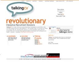 Talking CV logo