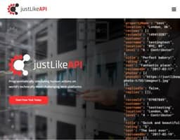 justLikeAPI logo