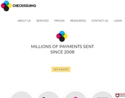 Check Issuing logo