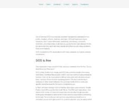 Son of Service (SOS) logo