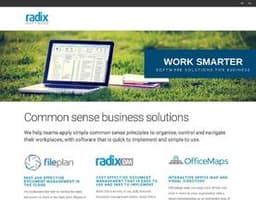 Radix Software logo